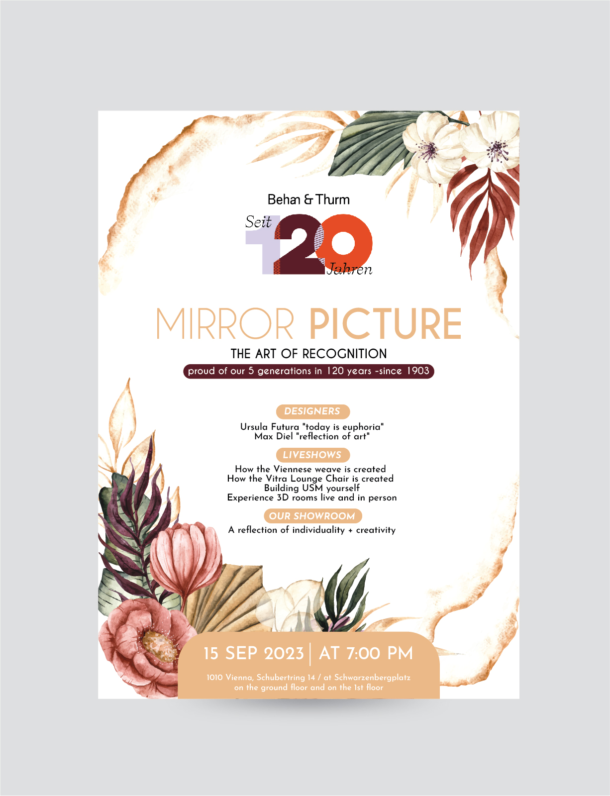 Invitation Design by 3Guys for this project | Design #30809533