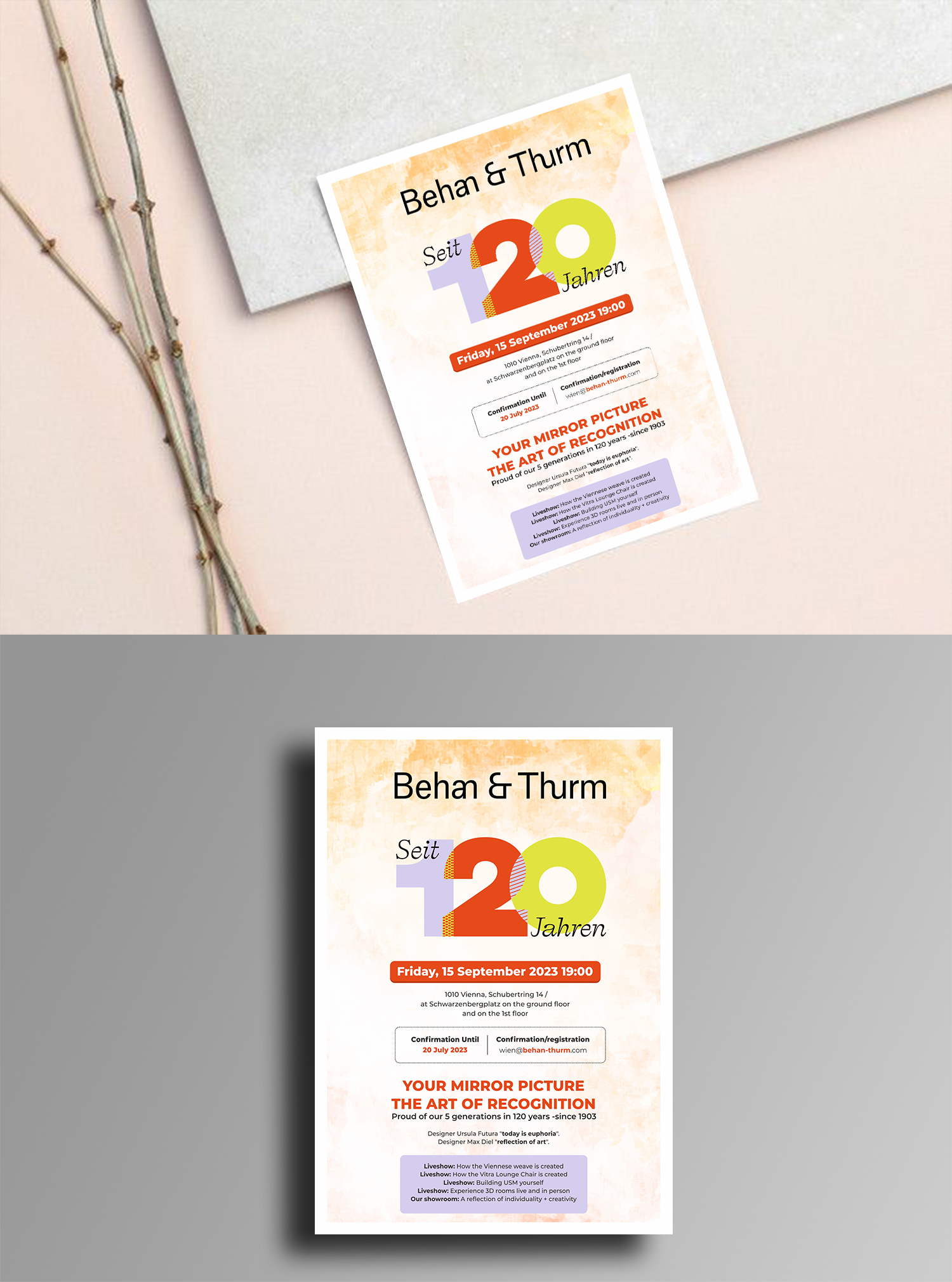 Invitation Design by ecorokerz for this project | Design #30812643