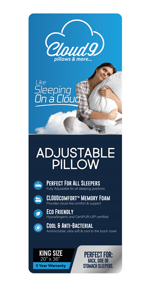 Packaging Design by davidsantacruz7 for Cloud 9 Cushions & More | Design: #30803757