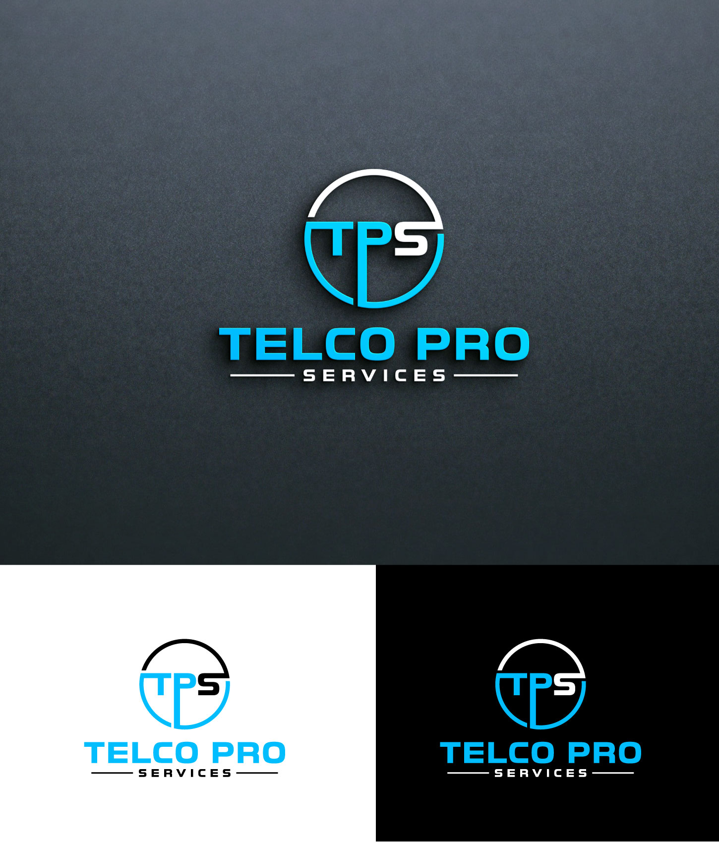 Logo Design by Mi Design1 for Telco Pro Services | Design #30794466