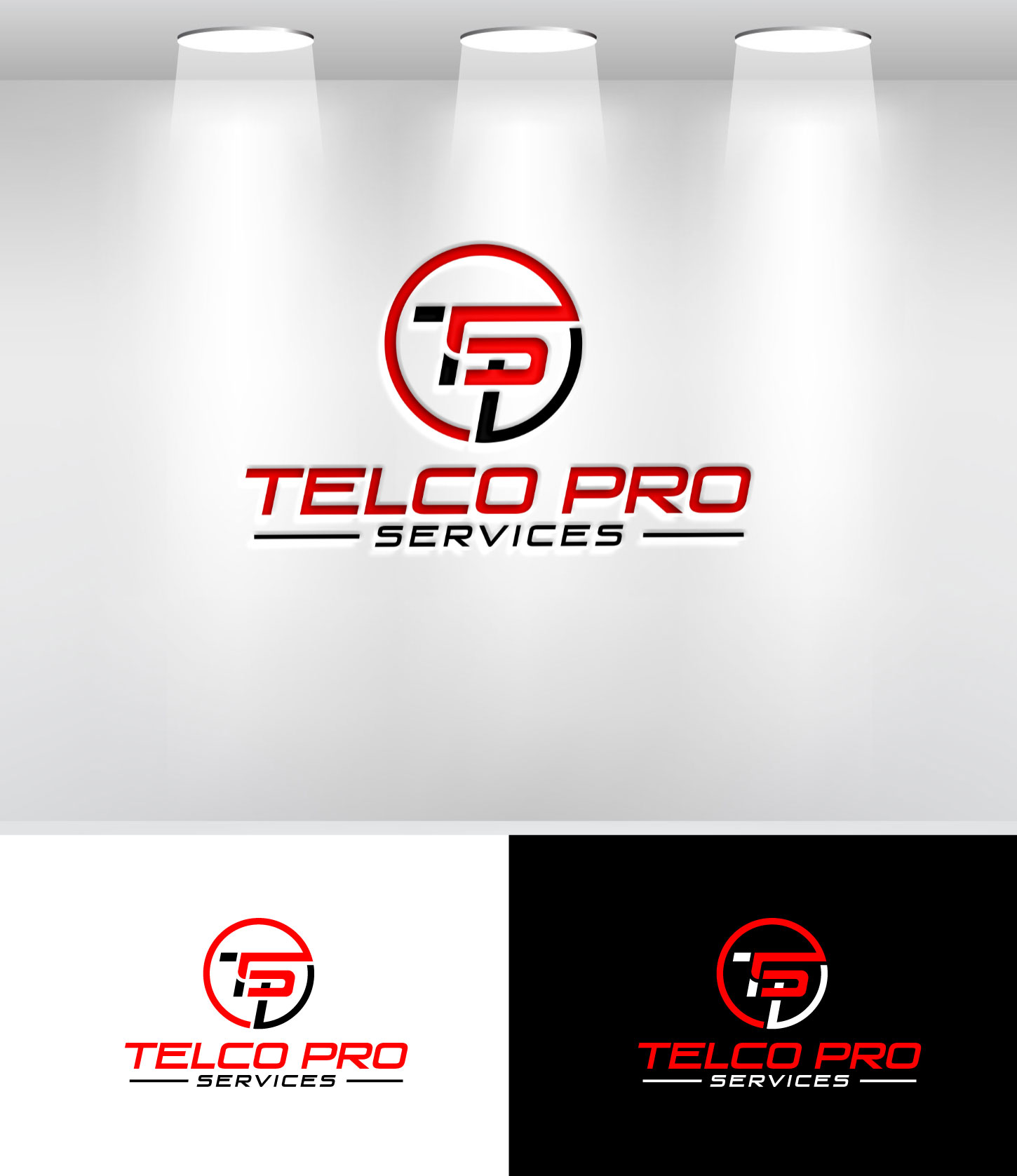 Logo Design by Mi Design1 for Telco Pro Services | Design #30794524