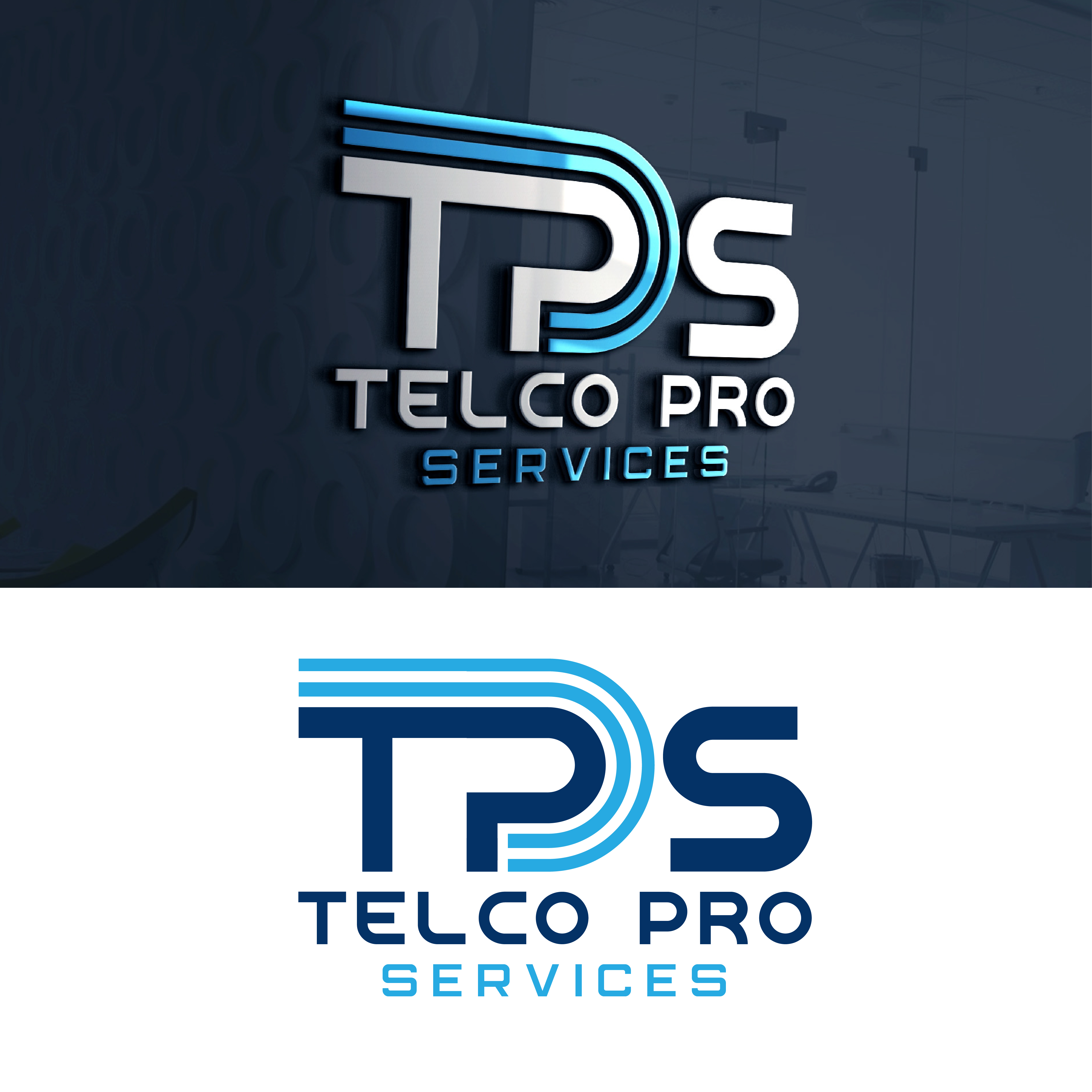 Diseño de Logo por sarrita para Telco Pro Services | Diseño #30796812