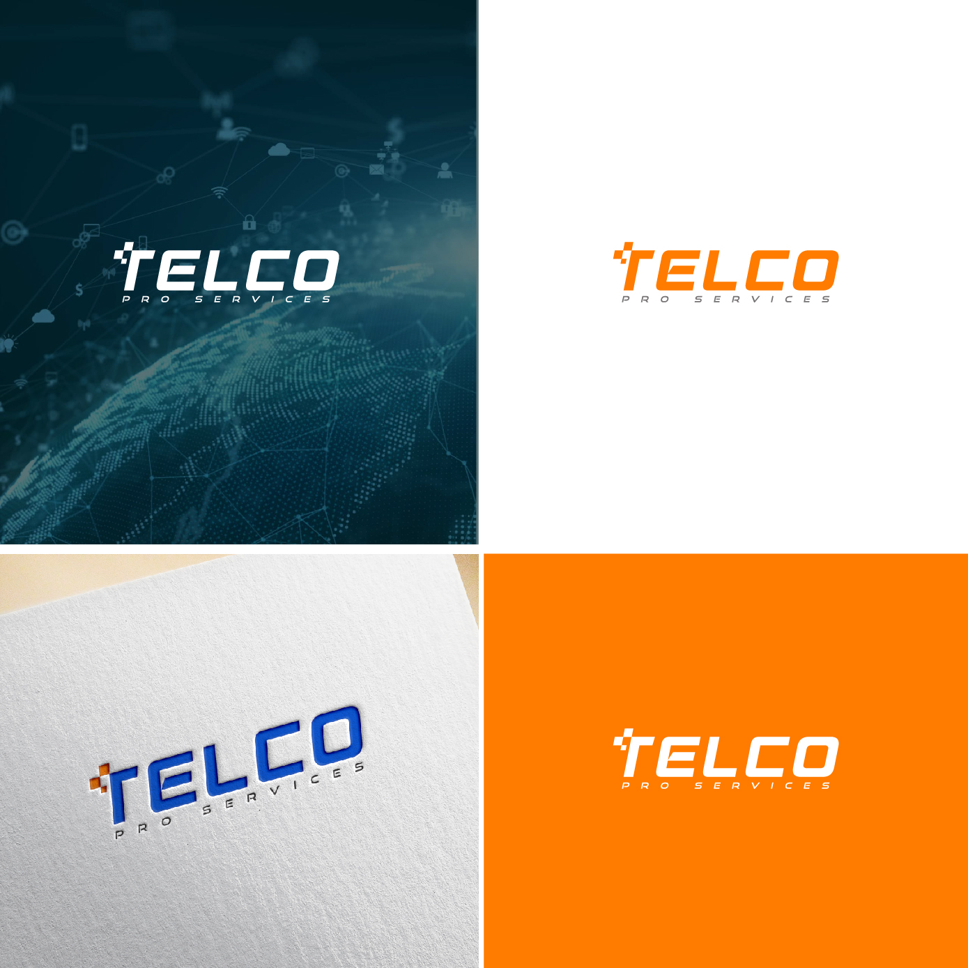 Logo Design by AL-BARAKAH for Telco Pro Services | Design #30797806