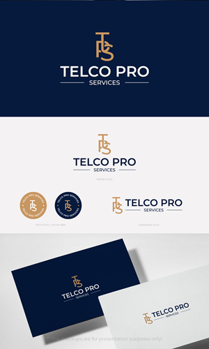 Logo Design by Asya Logo for Telco Pro Services | Design #30803642