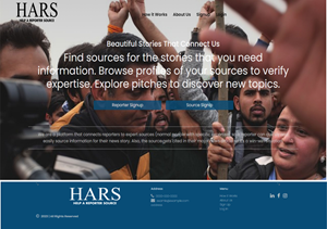 Web Design by Rudistudio for HelpaReporterSource.com | Design: #30821938