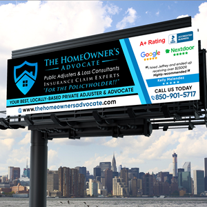 Billboard Design by Designers Hub for The HomeOwner's Advocate | Design: #30800890