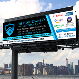 Billboard Design by Designers Hub for The HomeOwner's Advocate | Design: #30803307