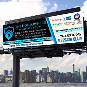 Diseño de Cartelera por Designers Hub para The HomeOwner's Advocate | Diseño: #30808855