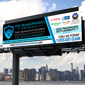 Billboard Design by Designers Hub for The HomeOwner's Advocate | Design: #30808856