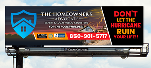 Billboard Design by Excellar Hub for The HomeOwner's Advocate | Design: #30836578