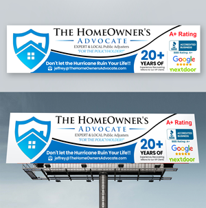 Billboard Design by Md. Humayun for The HomeOwner's Advocate | Design: #30830679