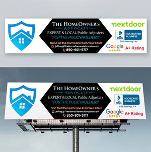 Billboard Design by Md. Humayun for The HomeOwner's Advocate | Design: #30830681