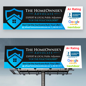 Billboard Design by Md. Humayun for The HomeOwner's Advocate | Design: #30833897