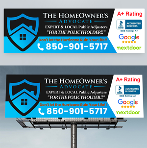 Billboard Design by Md. Humayun for The HomeOwner's Advocate | Design: #30836630