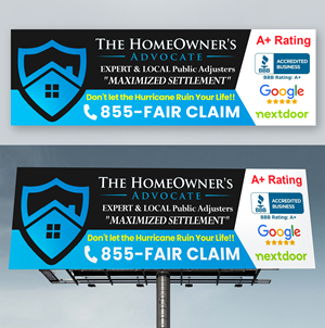 Billboard Design by Md. Humayun for The HomeOwner's Advocate | Design: #30953903
