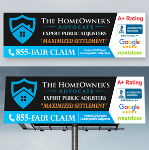 Billboard Design by Md. Humayun for The HomeOwner's Advocate | Design: #30965596