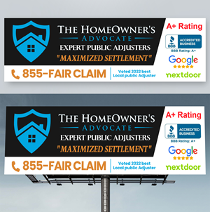 Billboard Design by Md. Humayun for The HomeOwner's Advocate | Design: #30965764