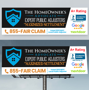 Billboard Design by Md. Humayun for The HomeOwner's Advocate | Design: #30979038
