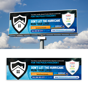 Billboard Design by debdesign for The HomeOwner's Advocate | Design: #30807615