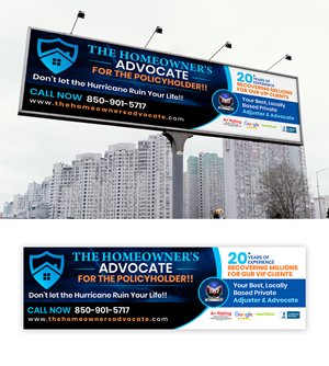 Billboard Design by debdesign for The HomeOwner's Advocate | Design: #30812025