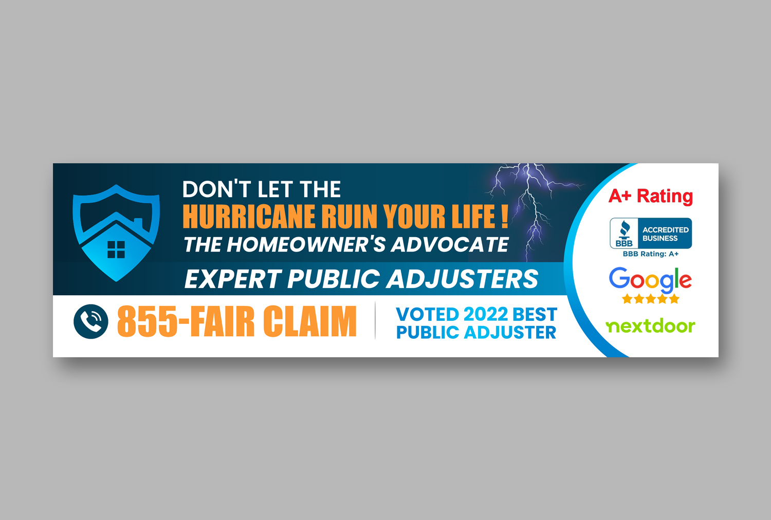 Billboard Design by debdesign for The HomeOwner's Advocate | Design #31041214
