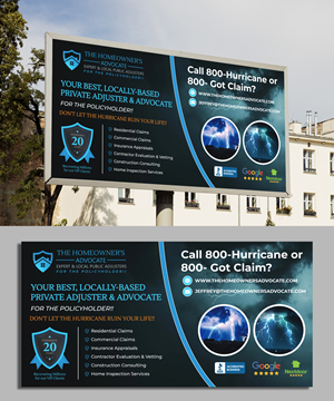Billboard Design by ecorokerz for The HomeOwner's Advocate | Design: #30807330
