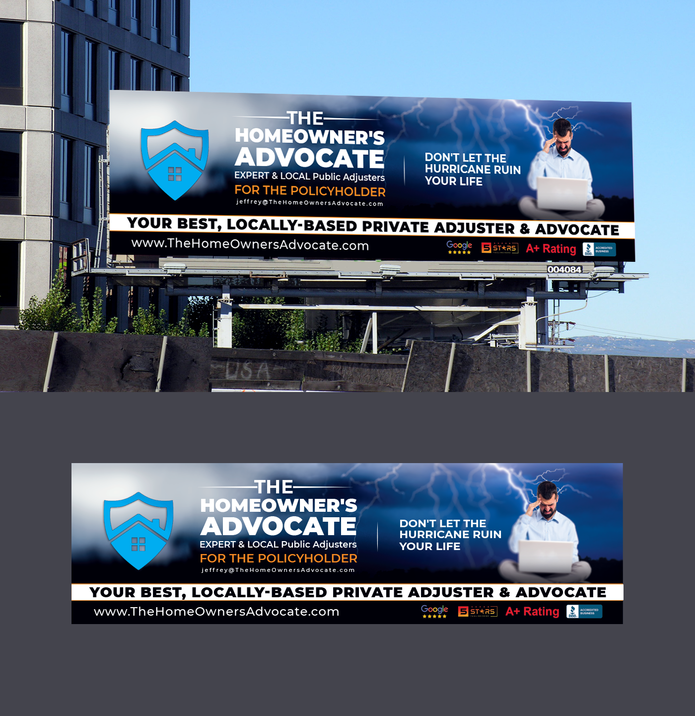 Billboard Design by fastdesign360 for The HomeOwner's Advocate | Design #30810150