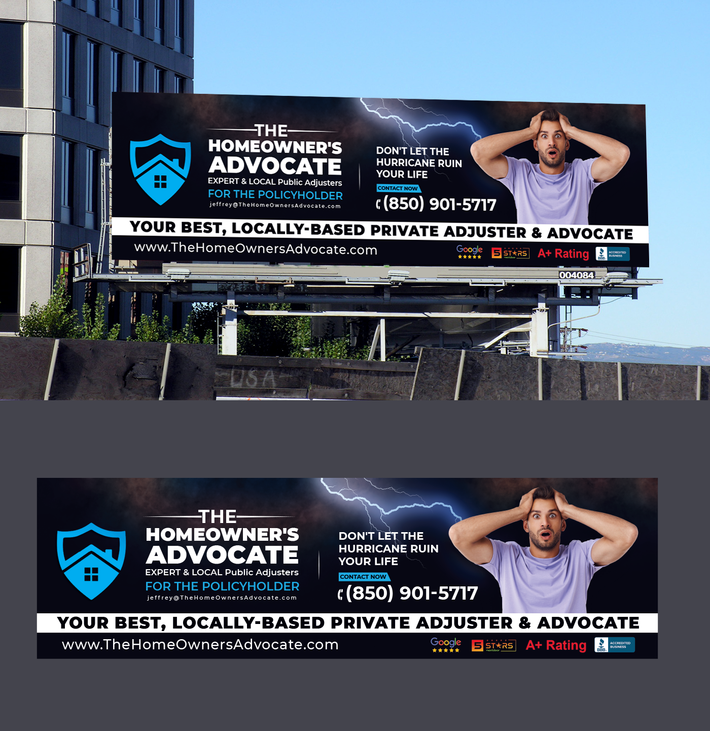 Billboard Design by fastdesign360 for The HomeOwner's Advocate | Design #30820532