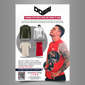 Flyer Design by Designers Hub for DOWN APPAREL | Design: #30823283