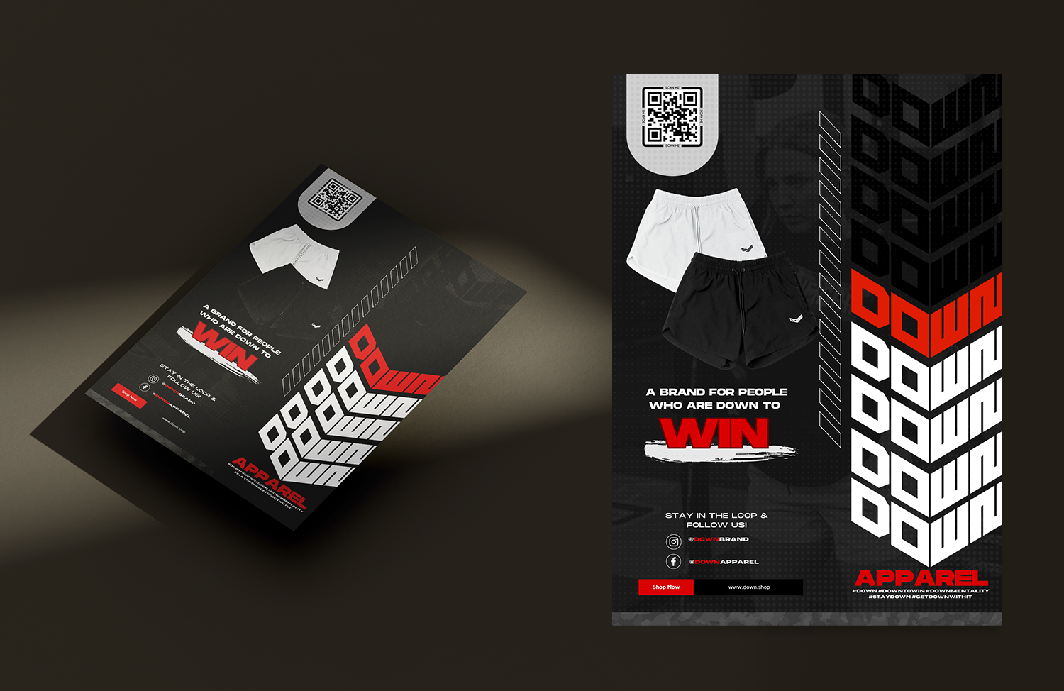 Flyer-Design von AP Creatives für DOWN APPAREL | Design #30823942