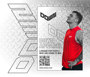 Design de Flyer par Usman_UI pour DOWN APPAREL | Design : #30829610