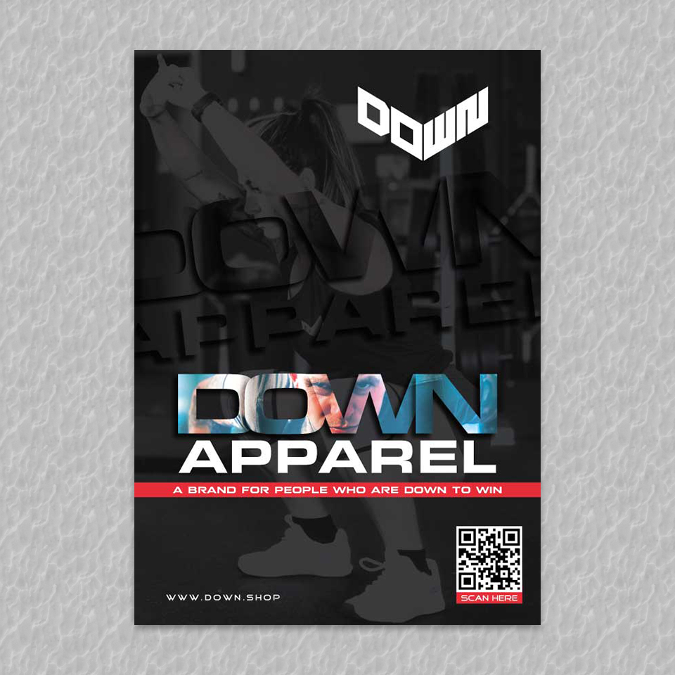 Flyer-Design von YourLogoMaster für DOWN APPAREL | Design #30830415