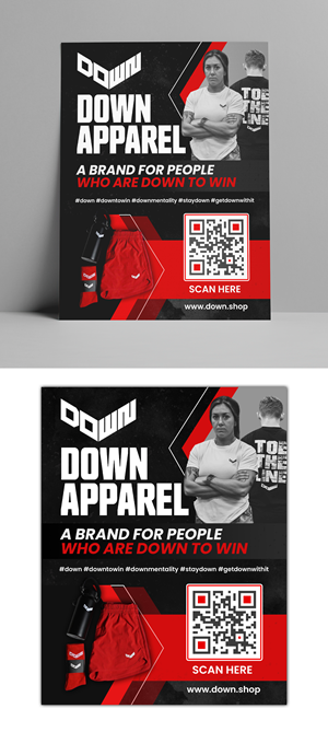Flyer Design by debdesign for DOWN APPAREL | Design: #30798080