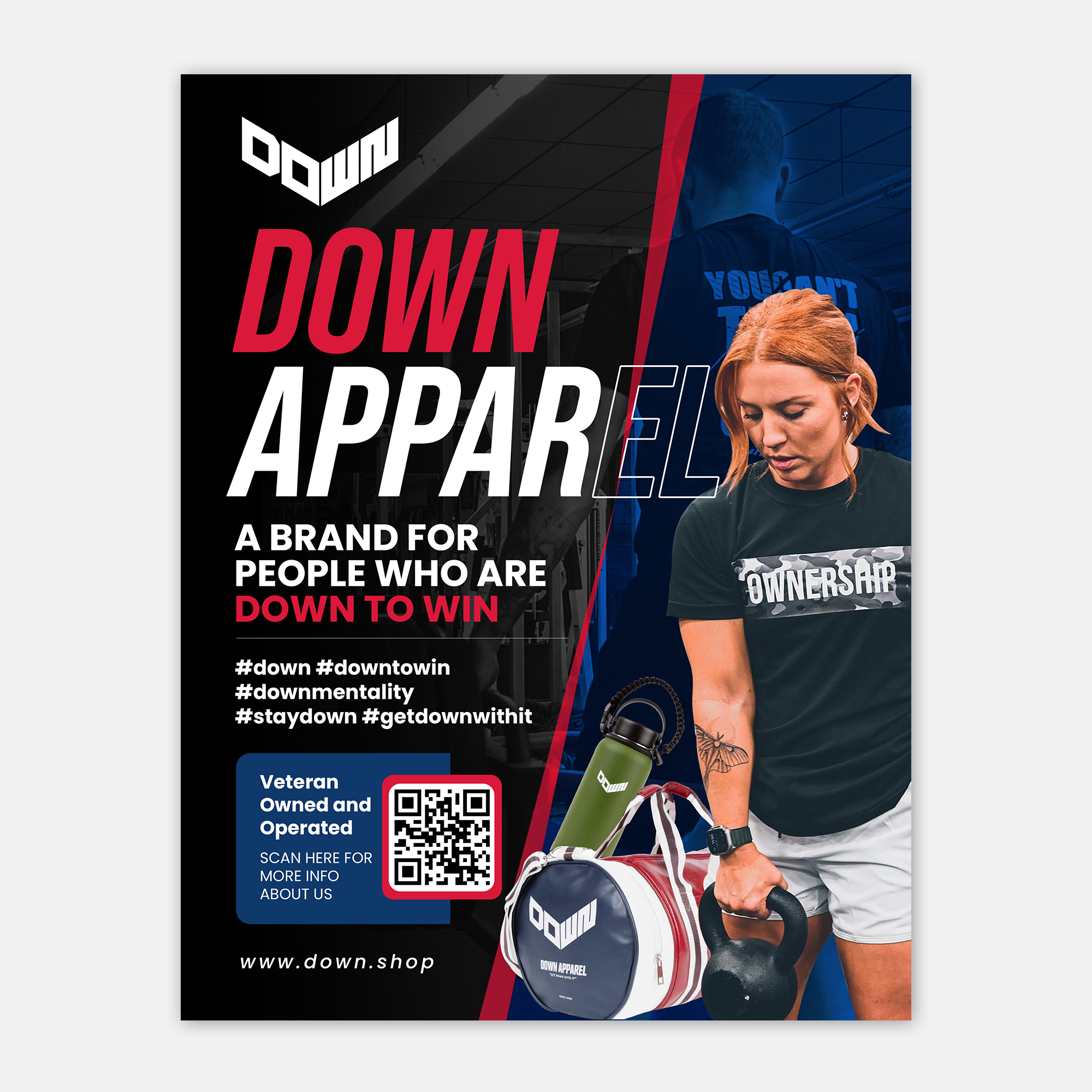 Design de Flyer par debdesign pour DOWN APPAREL | Design #30798401