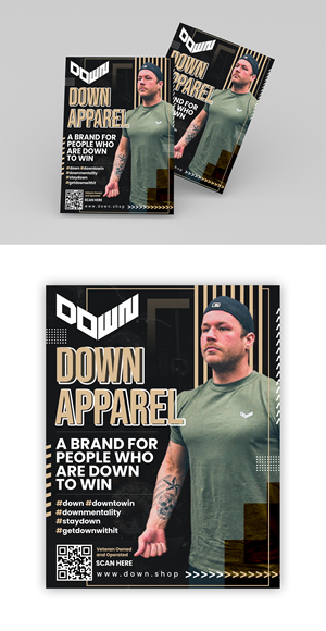 Design de Flyer par debdesign pour DOWN APPAREL | Design : #30798911
