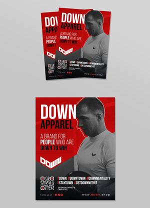 Design de Flyer par debdesign pour DOWN APPAREL | Design : #30799013