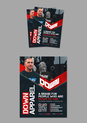 Flyer Design by debdesign for DOWN APPAREL | Design: #30813792