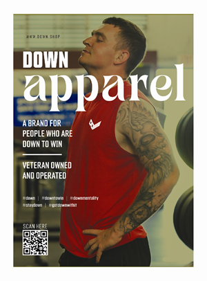 Diseño de Flyer por nitin.kondhare2010 para DOWN APPAREL | Diseño: #30820906