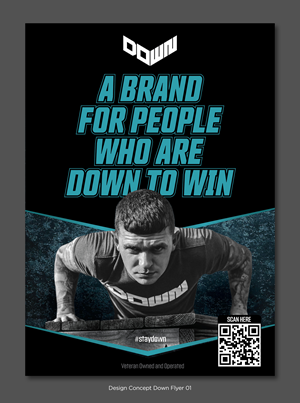 Flyer Design by D Creative for DOWN APPAREL | Design #30807987