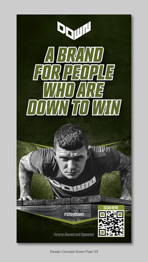 Diseño de Flyer por D Creative para DOWN APPAREL | Diseño: #30814224