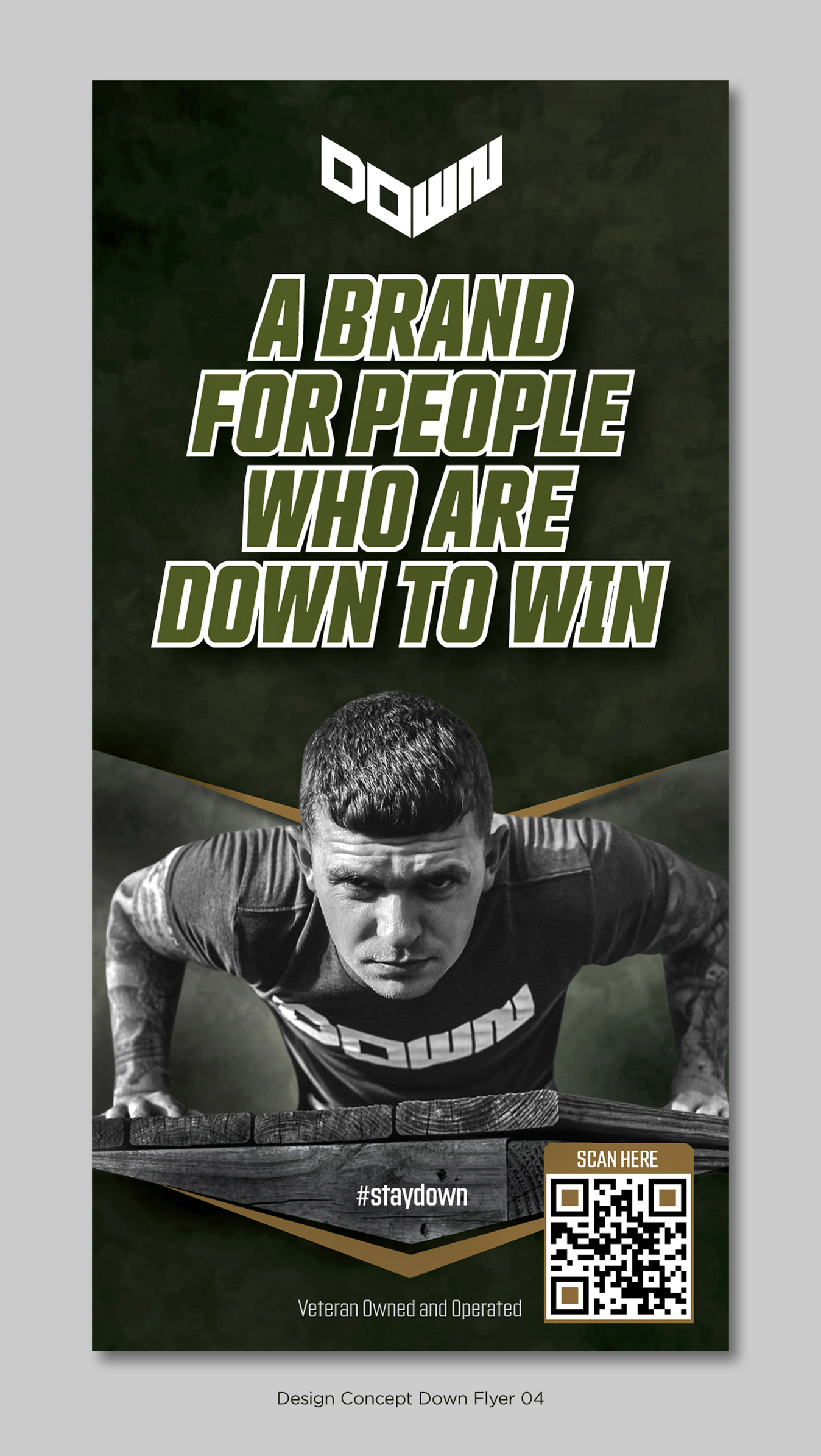 Flyer-Design von D Creative für DOWN APPAREL | Design #30815237