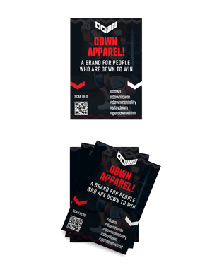 Flyer Design by Maxo-Biz for DOWN APPAREL | Design: #30813521