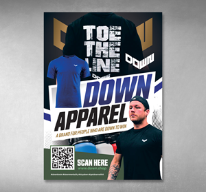 Design de Flyer par Dzhafir pour DOWN APPAREL | Design : #30796075