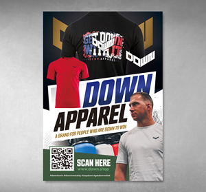 Design de Flyer par Dzhafir pour DOWN APPAREL | Design : #30800669