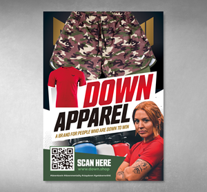 Design de Flyer par Dzhafir pour DOWN APPAREL | Design : #30807026