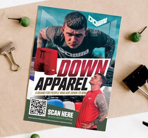 Flyer Design by Dzhafir for DOWN APPAREL | Design #30815044
