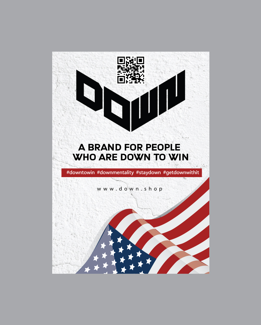 Flyer Design by Cre@8ive.Colors for DOWN APPAREL | Design #30810256