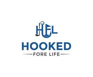 Logo Design by Danial07 for Hooked Fore Life | Design: #30806147