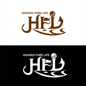 Logo Design by All art for Hooked Fore Life | Design #30835351