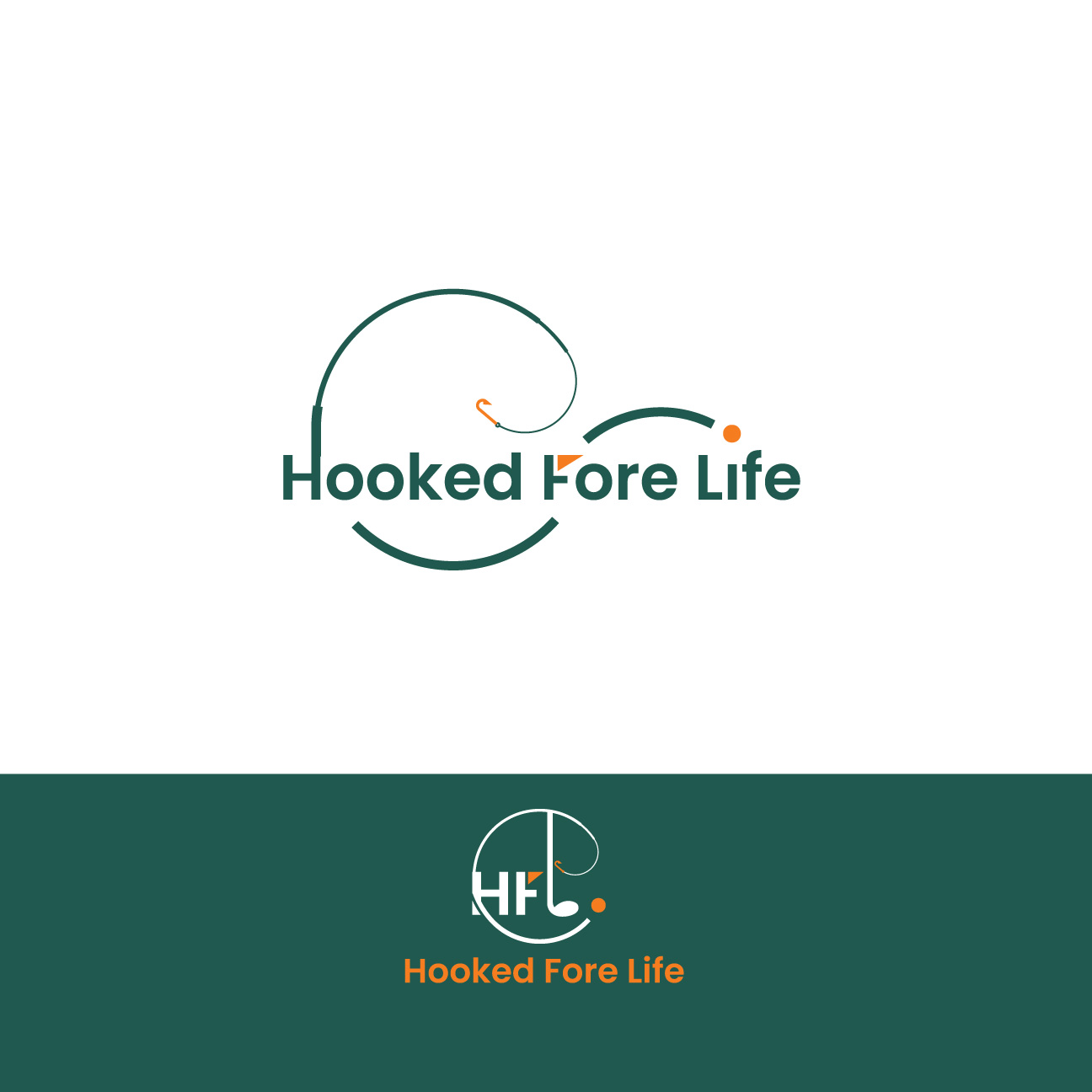Diseño de Logo por pmv. para Hooked Fore Life | Diseño #30806980